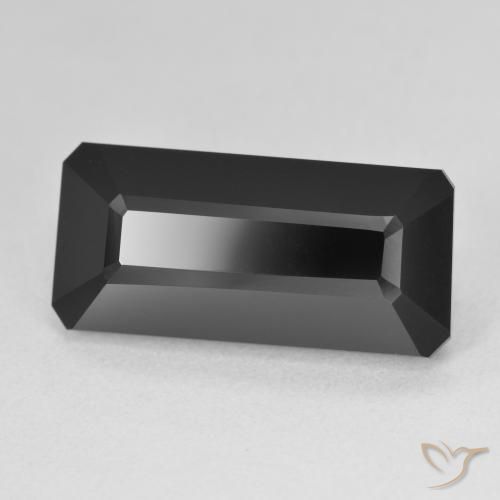 Tormalina Schorl naturale da 11.34 ct, Ottagonale / Taglio smeraldo, Opaco