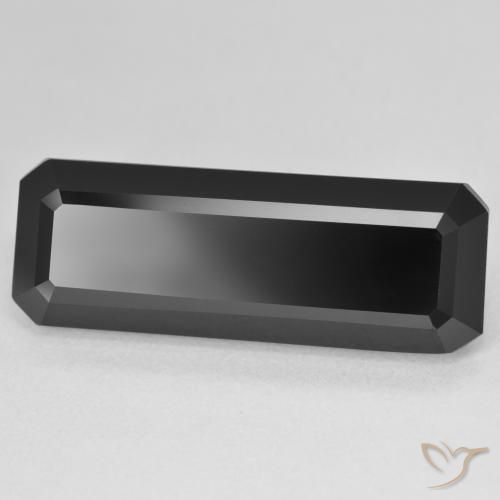 Tormalina Schorl naturale da 18.54 ct, Ottagonale / Taglio smeraldo, Opaco