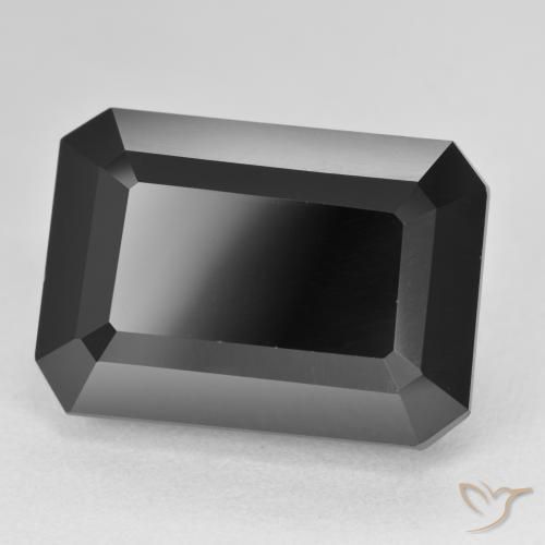 Tormalina Schorl naturale da 25.38 ct, Ottagonale / Taglio smeraldo, Opaco