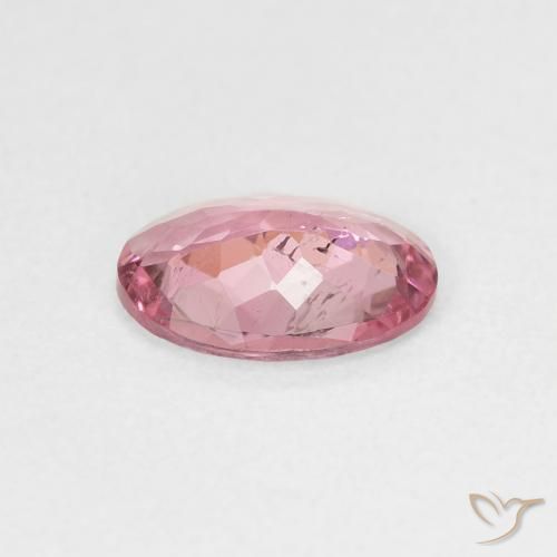 Tormalina Rosa chiaro naturale da 0.95 ct, Ovale, VS