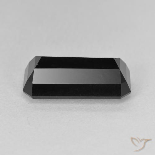 Tormalina Schorl naturale da 5.29 ct, Ottagonale / Taglio smeraldo, Opaco