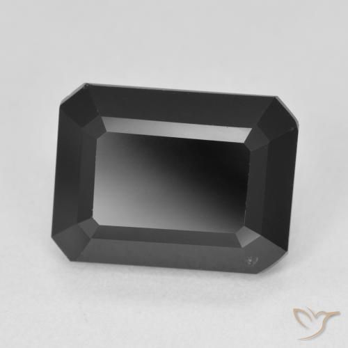 Tormalina Schorl naturale da 7.82 ct, Ottagonale / Taglio smeraldo, Opaco