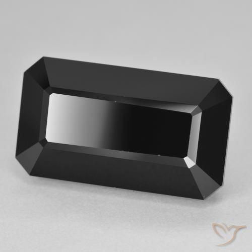 Tormalina Schorl naturale da 23.44 ct, Ottagonale / Taglio smeraldo, Opaco