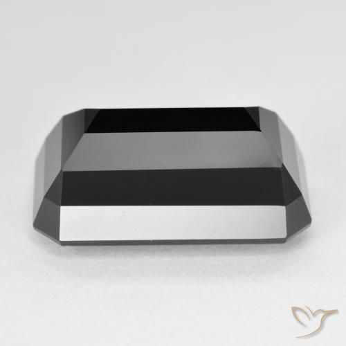 Tormalina Schorl naturale da 16.28 ct, Ottagonale / Taglio smeraldo, Opaco