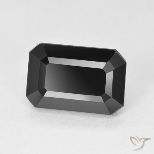 Tormalina Schorl naturale da 4.42 ct, Ottagonale / Taglio smeraldo, Opaco