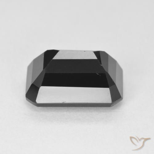 Tormalina Schorl naturale da 4.42 ct, Ottagonale / Taglio smeraldo, Opaco