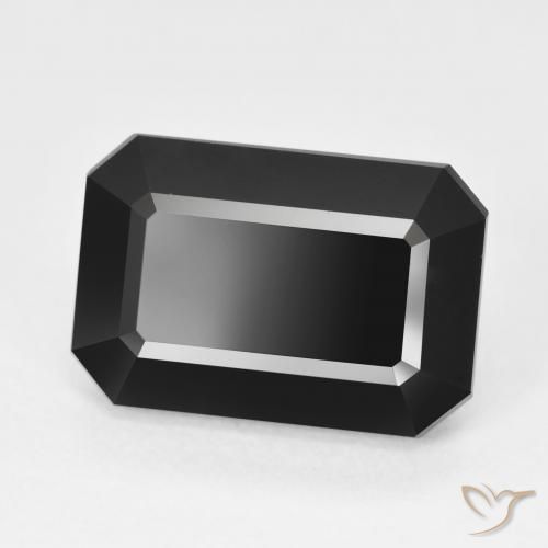 Tormalina Schorl naturale da 10.02 ct, Ottagonale / Taglio smeraldo, Opaco