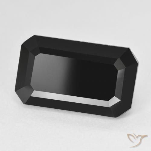 Tormalina Schorl naturale da 10.21 ct, Ottagonale / Taglio smeraldo, Opaco