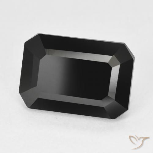 Tormalina Schorl naturale da 5.97 ct, Ottagonale / Taglio smeraldo, Opaco