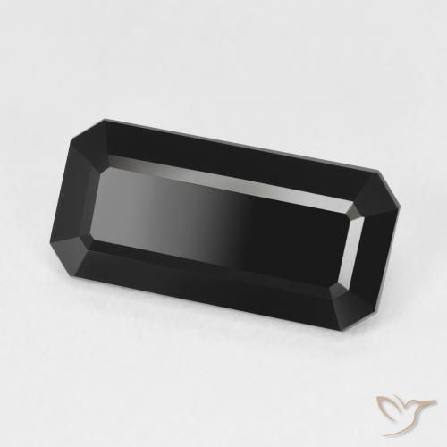 Tormalina Schorl naturale da 5.66 ct, Ottagonale / Taglio smeraldo, Opaco