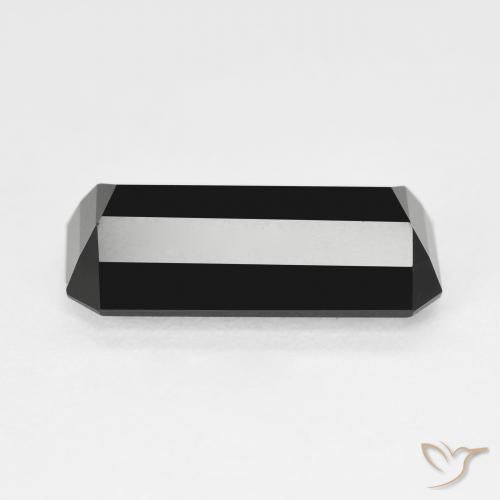 Tormalina Schorl naturale da 5.66 ct, Ottagonale / Taglio smeraldo, Opaco