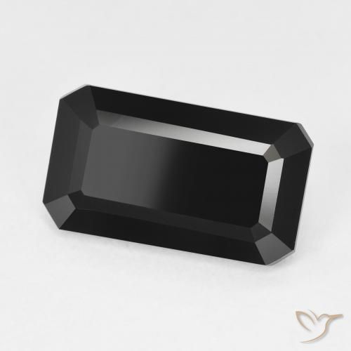 Tormalina Schorl naturale da 6.61 ct, Ottagonale / Taglio smeraldo, Opaco