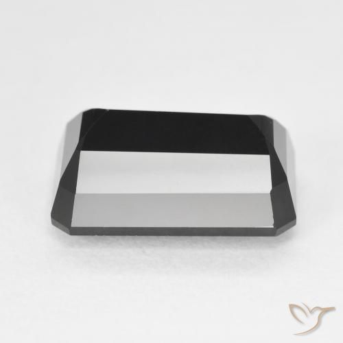 Tormalina Schorl naturale da 7.07 ct, Ottagonale / Taglio smeraldo, Opaco