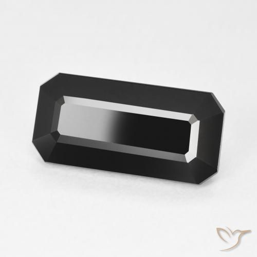 Tormalina Schorl naturale da 4.16 ct, Ottagonale / Taglio smeraldo, Opaco