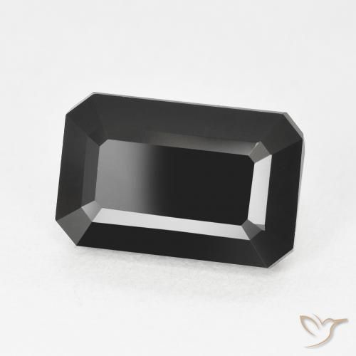 Tormalina Schorl naturale da 4.83 ct, Ottagonale / Taglio smeraldo, Opaco