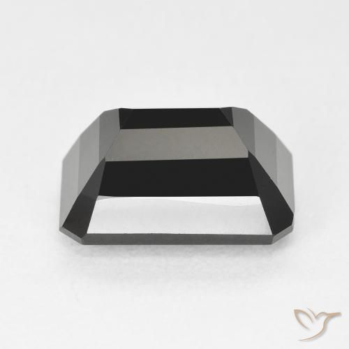 Tormalina Schorl naturale da 4.83 ct, Ottagonale / Taglio smeraldo, Opaco
