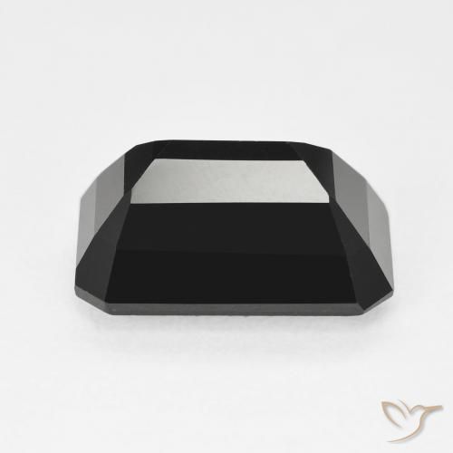 Tormalina Schorl naturale da 6.37 ct, Ottagonale / Taglio smeraldo, Opaco