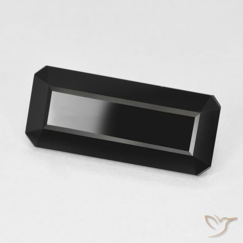 Tormalina Schorl naturale da 5.28 ct, Ottagonale / Taglio smeraldo, Opaco