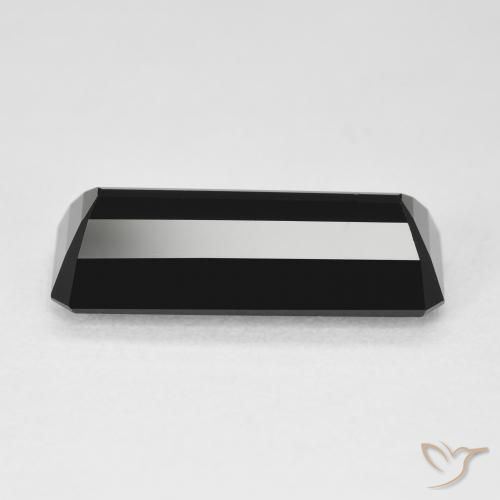 Tormalina Schorl naturale da 5.28 ct, Ottagonale / Taglio smeraldo, Opaco