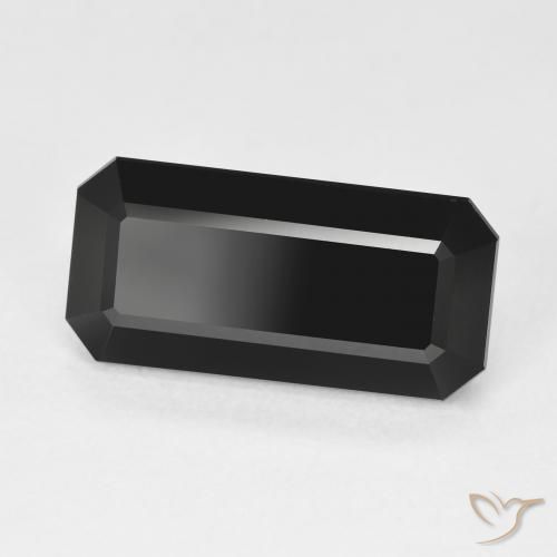 Tormalina Schorl naturale da 7.47 ct, Ottagonale / Taglio smeraldo, Opaco