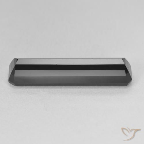 Tormalina Schorl naturale da 6.90 ct, Ottagonale / Taglio smeraldo, Opaco