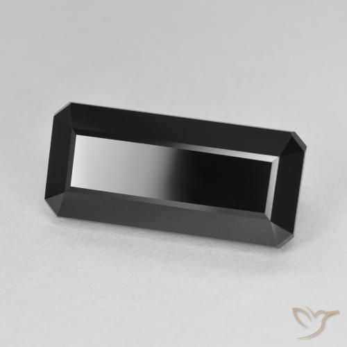 Tormalina Schorl naturale da 12.22 ct, Ottagonale / Taglio smeraldo, Opaco