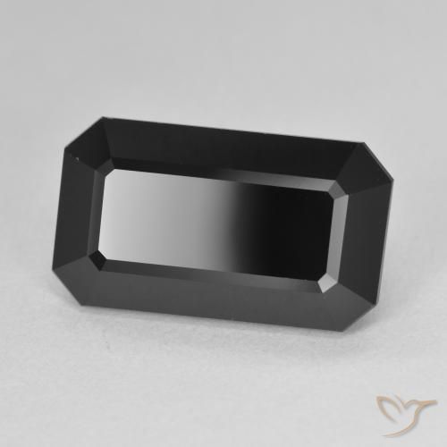 Tormalina Schorl naturale da 10.23 ct, Ottagonale / Taglio smeraldo, Opaco
