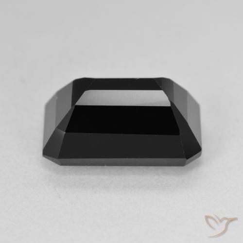 Tormalina Schorl naturale da 6.77 ct, Ottagonale / Taglio smeraldo, Opaco