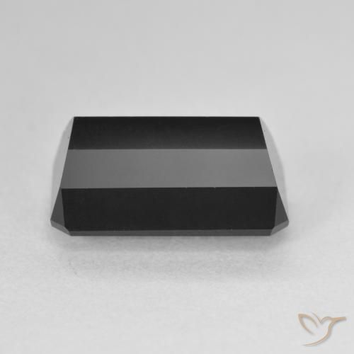 Tormalina Schorl naturale da 6.70 ct, Ottagonale / Taglio smeraldo, Opaco