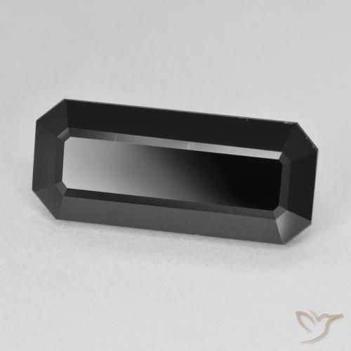 Tormalina Schorl naturale da 9.40 ct, Ottagonale / Taglio smeraldo, Opaco