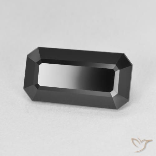Tormalina Schorl naturale da 4.33 ct, Ottagonale / Taglio smeraldo, Opaco