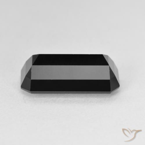 Tormalina Schorl naturale da 4.33 ct, Ottagonale / Taglio smeraldo, Opaco