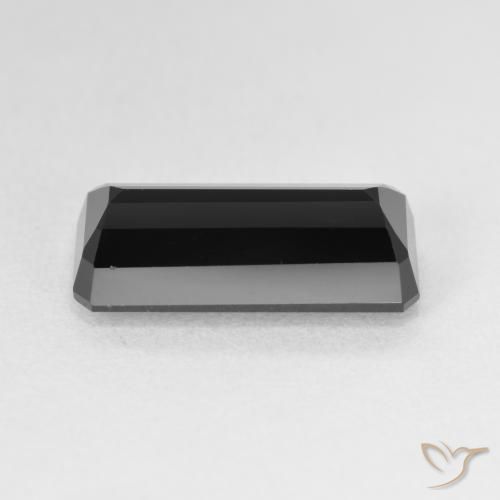 Tormalina Schorl naturale da 5.25 ct, Ottagonale / Taglio smeraldo, Opaco