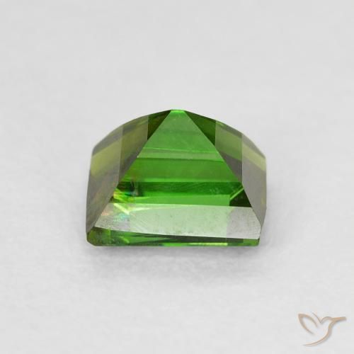 Tormalina Verde foresta naturale da 0.99 ct, Taglio a baguette, VS-SI