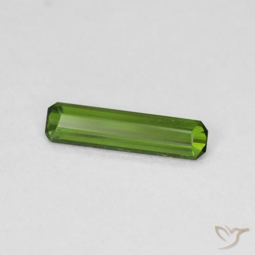 Tormalina Alghe Verdi naturale da 0.59 ct, Ottagonale / Taglio smeraldo, VS