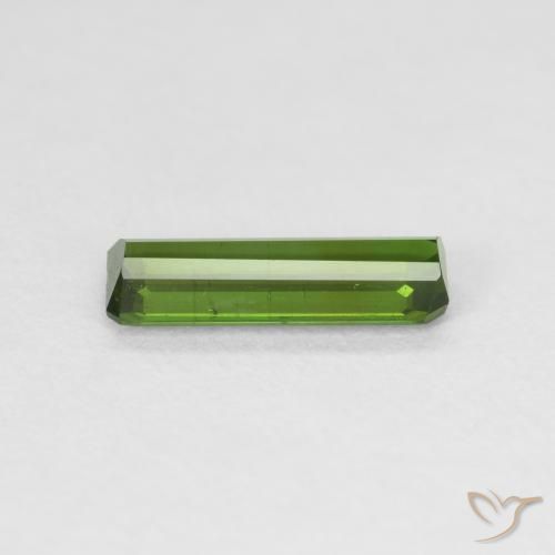Tormalina Verde medio naturale da 0.91 ct, Ottagonale / Taglio smeraldo, VS