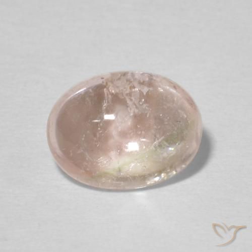 1.96ct Naturale Rosa Molto Chiaro Tormalina, Ovale, Trasparente