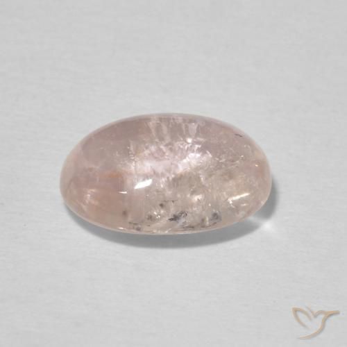 Tormalina Rosa Molto Chiaro naturale da 1.96 ct, Ovale, Trasparente