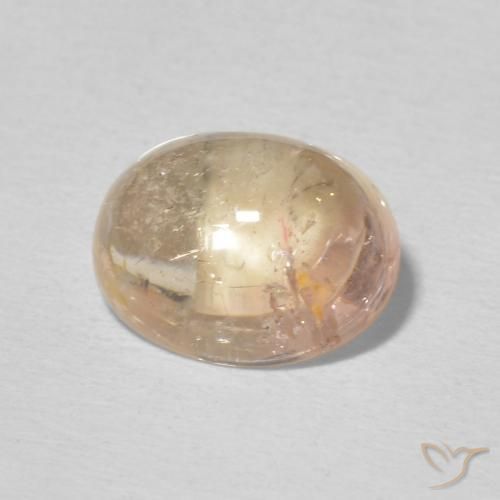 Tormalina Rosa salmone naturale da 2.13 ct, Ovale, Trasparente