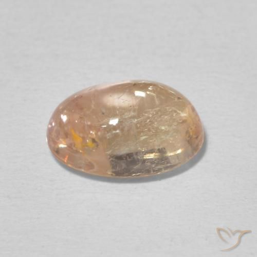 Tormalina Rosa salmone naturale da 2.13 ct, Ovale, Trasparente