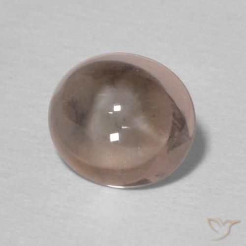 Tormalina Rosa arancione naturale da 0.88 ct, Ovale, Trasparente