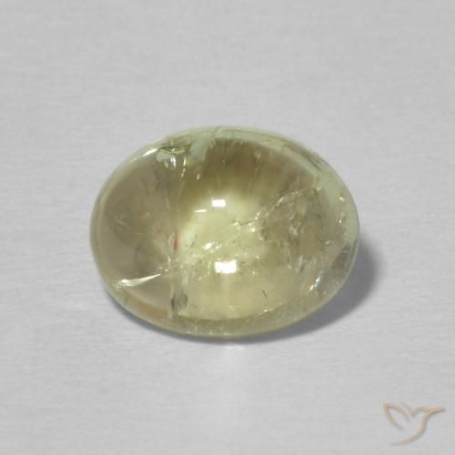 1.99ct Naturale Verde lime chiaro Tormalina, Ovale, Trasparente