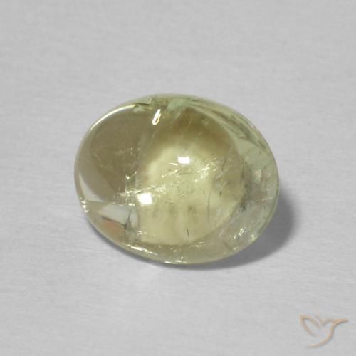 Tormalina Verde lime chiaro naturale da 1.99 ct, Ovale, Trasparente