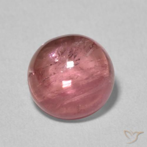 1.81ct Naturale Rosa intenso Tormalina, Rotondo, Trasparente