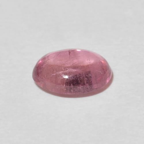 Tormalina Rosa chiaro naturale da 1.27 ct, Ovale, Trasparente