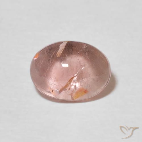 1.40ct Naturale Rosa chiaro Tormalina, Ovale, Trasparente