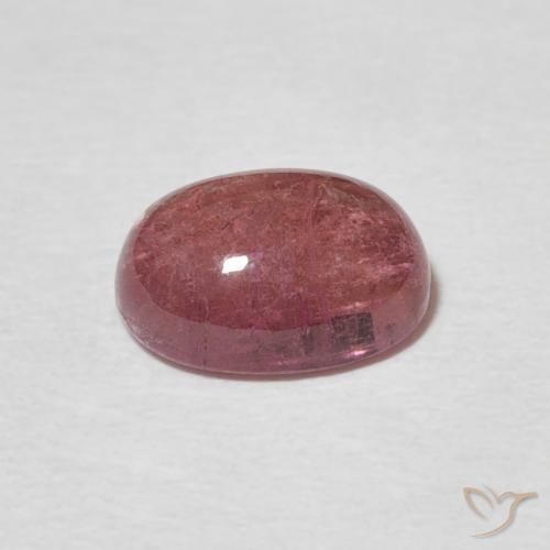 Tormalina Rosa arancio naturale da 1.69 ct, Ovale, Trasparente