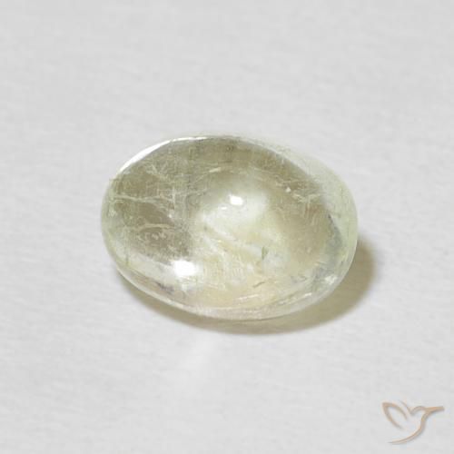 Tormalina Giallo pallido naturale da 1.59 ct, Ovale, Trasparente