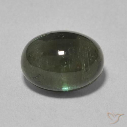 2.24ct Naturale Verde foresta Tormalina, Ovale, Trasparente