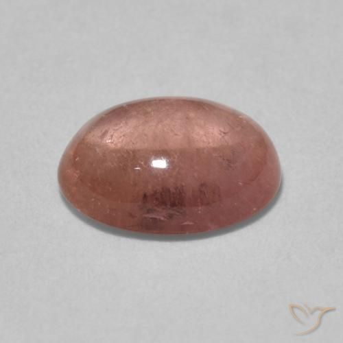 Tormalina Rosa salmone naturale da 1.43 ct, Ovale, Trasparente